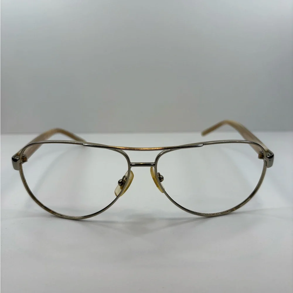 RALPH LAUREN 4004 101/T5 59•13•130 AVIATOR SUNGLASSES FRAMES‎ ONLY